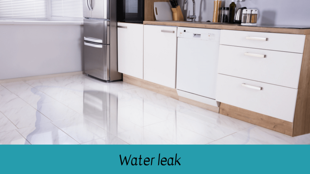 Water leak